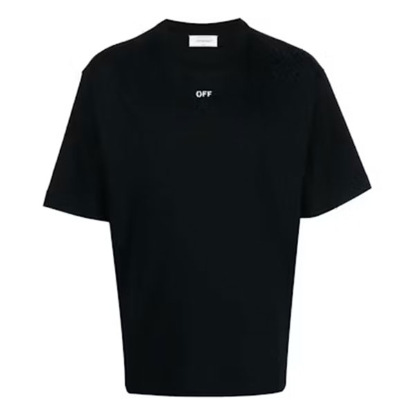 OFF-WHITE Off Stamp-Print Cotton T-shirt AO55021006