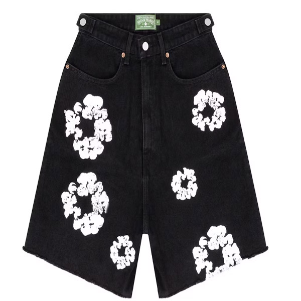Denim Tears Cotton Wreath Jean Short AO80003010