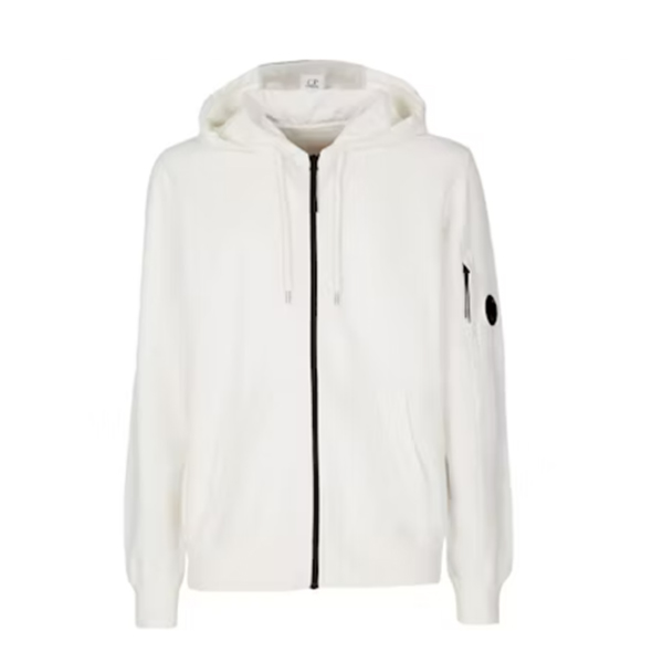 C.P. Company Light Fleece Zipped Hoodie AA25034001