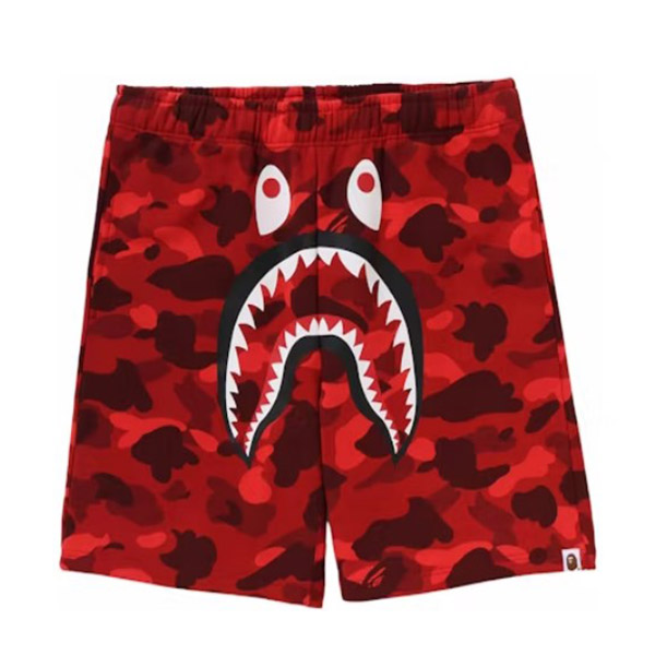 BAPE Color Camo Shark Sweat Shorts (SS24) AO70014013