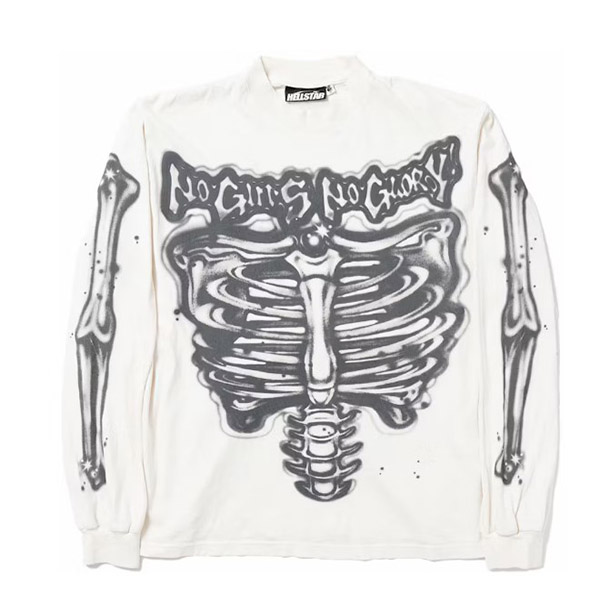 Hellstar Airbrushed Bones Longsleeve AO78022058