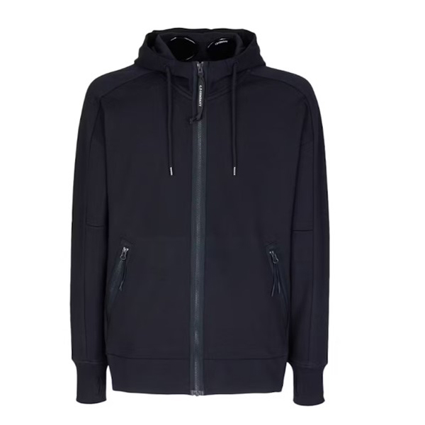 C.P. Company Diagonal Raised Fleece Goggle Hoodie AA88034002
