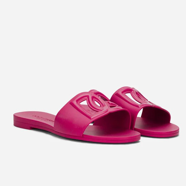 DOLCE&GABBANA Rubber beachwear sliders CO98370011