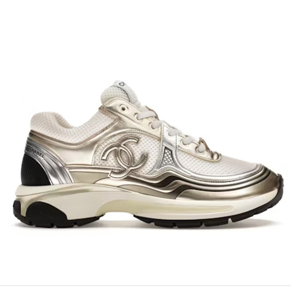 Chanel Silver sneakers CB60350011