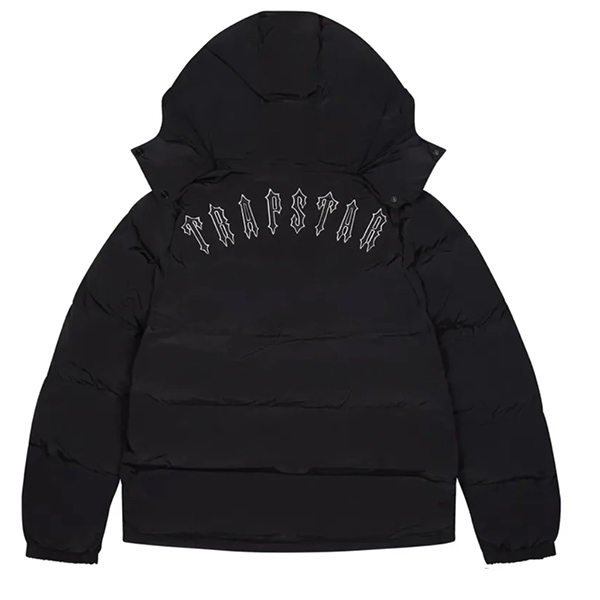 Parkas Trapstar London Men Clothing Hip Hop Wear Men's Tops Warm Winter Outerwear Hoodies Black Down Jacket AC90081030