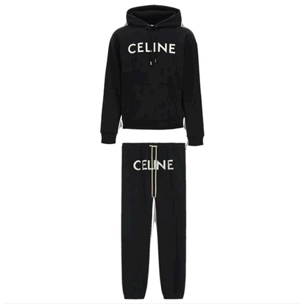 Celine Loose Cotton Sweatshirt AA65033002 AC05033003