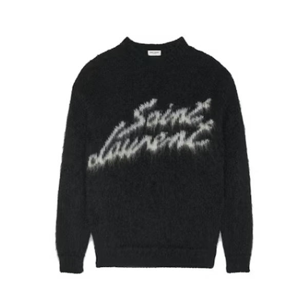 Saint Laurent 90S Sweater In Mohair AA58040001