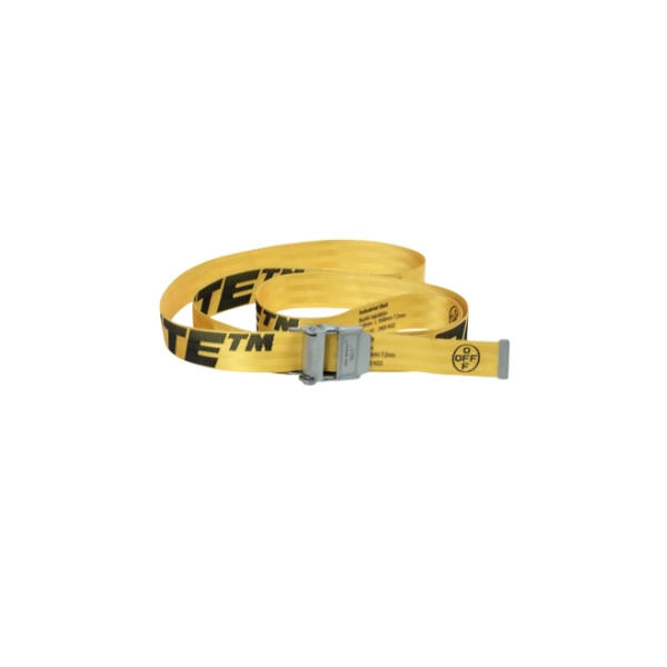 OFF-WHITE 2.0 Industrial Belt Yellow/Black DO68203012