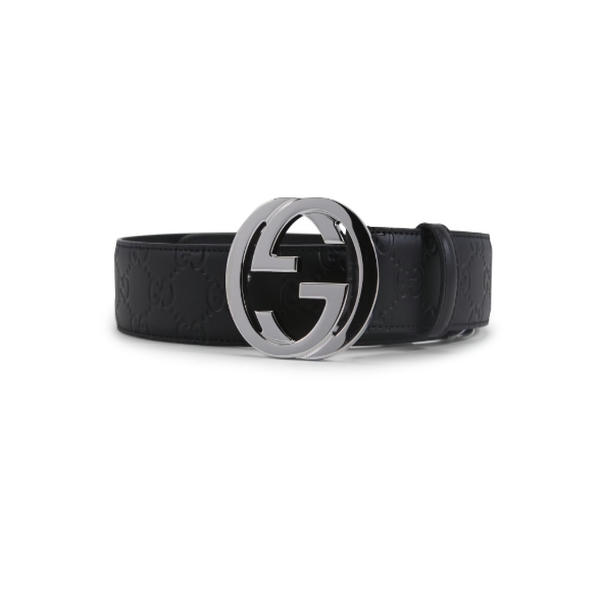Gucci Interlocking G Belt Signature Guccissima Black DO58206004