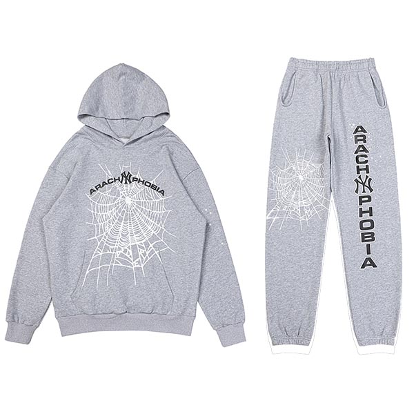 Sp5der Arach NY Phobia Hoodie Set AO98011050 AO98011049