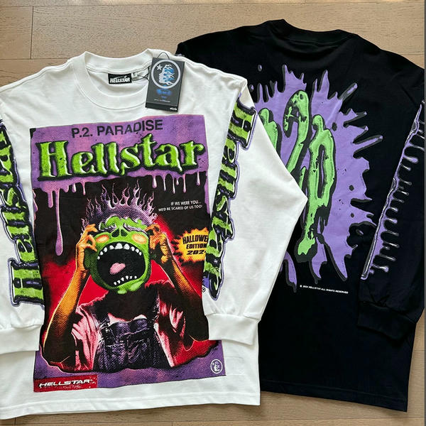 HELLSTAR  HELLSTAR Halloween Zombie Long Sleeve White Large AO70022112