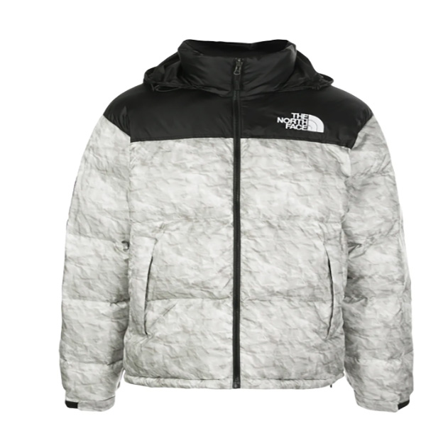 THE NORTH FACE x Supreme 19AW NF0A3SDD Paper Print Nuptse Jacket Men's Size XL AB28039030