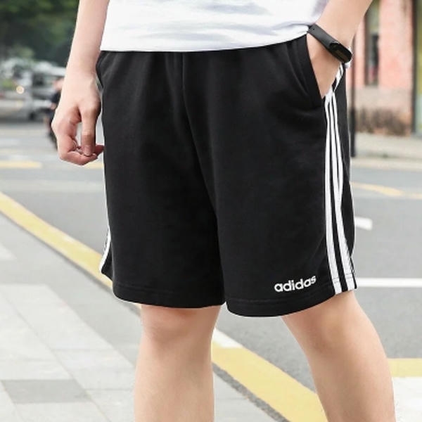 Adidas Essentials 3 Stripes Shorts Black AO50009014