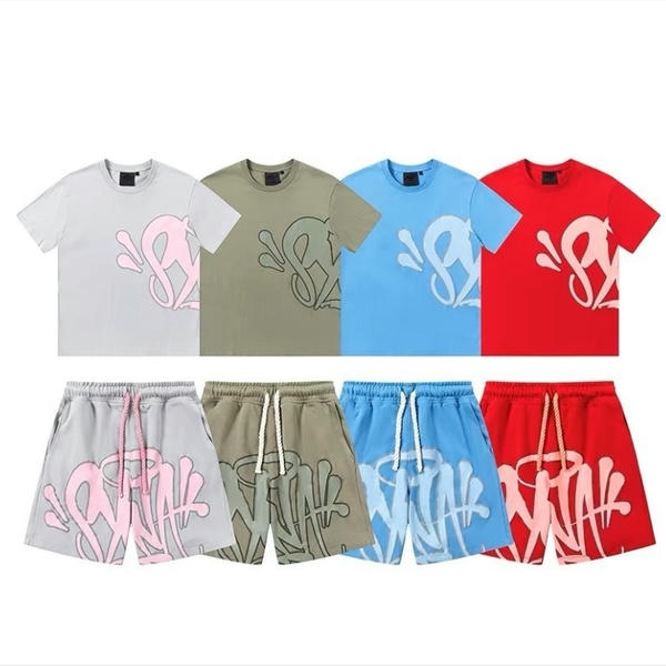 Syna LOGO TEE 'PINK GREY' AO55055009 AO70055010