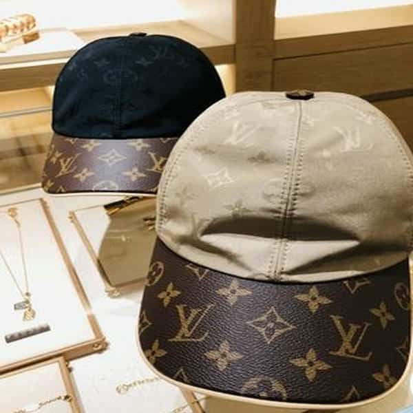 LOUIS VUITTON Cap Upa Cap Noir Monogram Hat DO65307012