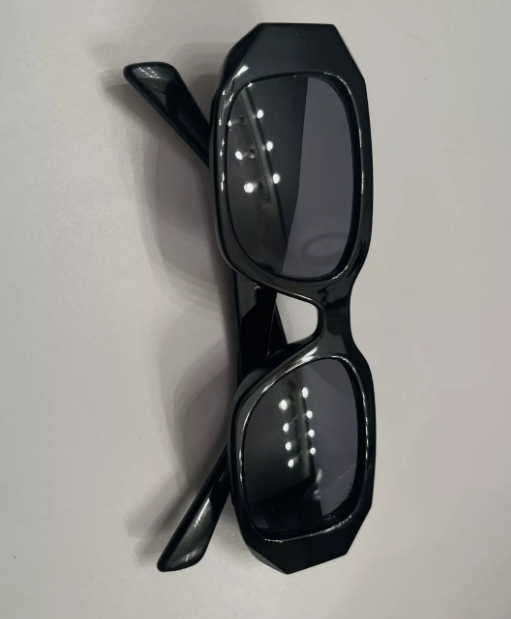 Prada SPR17WS 1AB5S049 Women's Sunglasses 49 Mm Black /Dark Grey Lens DO50101016