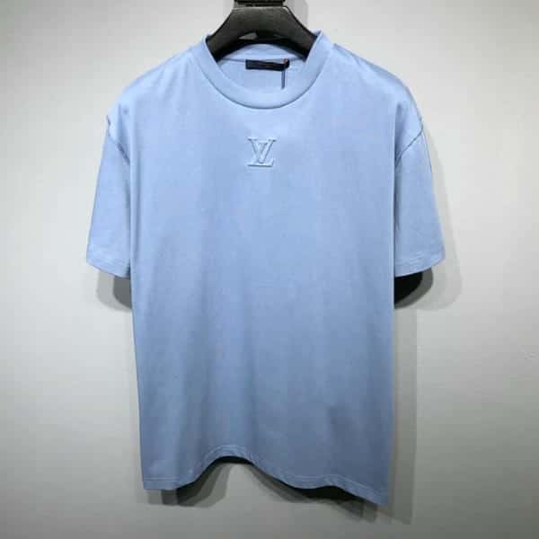 Louis Vuitton Embossed LV Cotton T-Shirt AO95045107