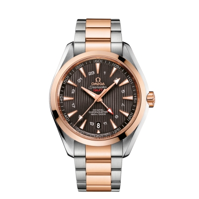 Omega SEAMASTER AQUA TERRA 150M 43 mm, steel ‑ red gold on steel ‑ red gold GC60003003