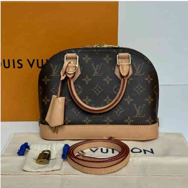 Louis Vuitton Monogram Alma BB Tote Crossbody Bag BB54001006