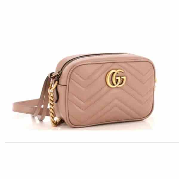 Gucci GG Marmont Shoulder Bag Matelasse Leather Mini BA90002010