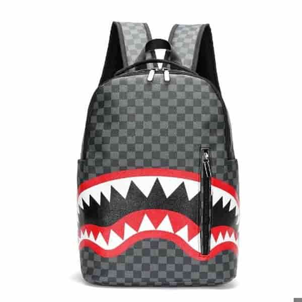 Louis Vuitton SHARPBACK Large Capacity Street Trend Shark Bag Men's Backpack Travel Bag BA50001172