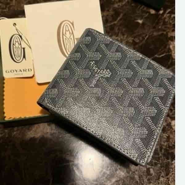 GOYARD Bifold Victoire Wallet Grey BO80014002