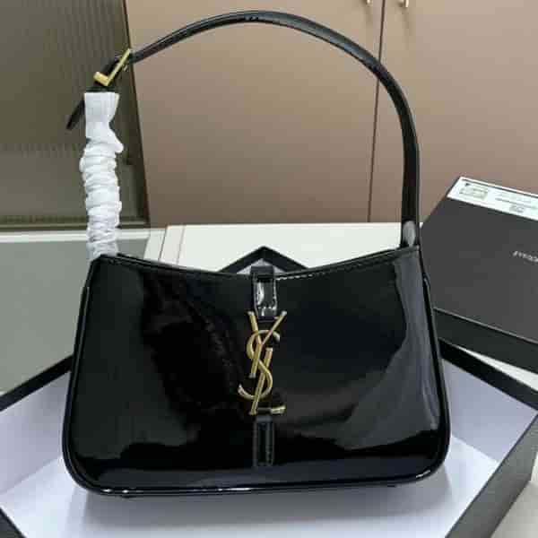 Yves Saint Laurent Le 5 A 7 Mini Hobo Bag In Shiny  BA38027001