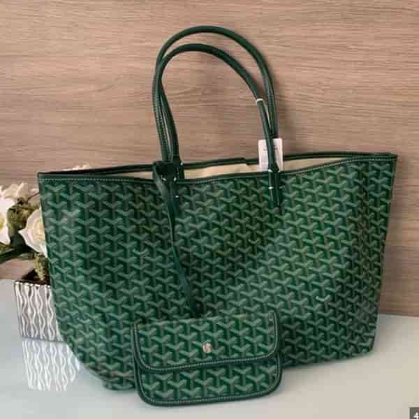 GOYARD Saint Louis Tote PM Green BA55014005