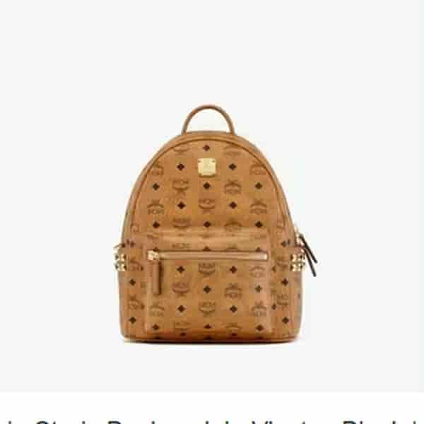 MCM STARK SIDE STUDS BACKPACK IN VISETOS BA35004001