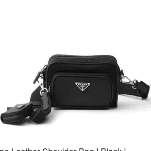 Prada Saffiano Leather Shoulder Bag BC20012010