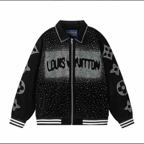 Louis Vuitton LV Made To Order Embroidered Varsity Blouson AC05045110