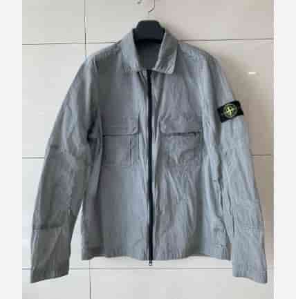 Stone Island Light Colored Minimalist Jacket AA08035059