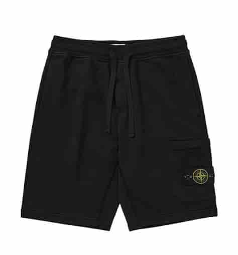 Stone Island Shorts Sportivi Con Applicazione Compass AO88035057