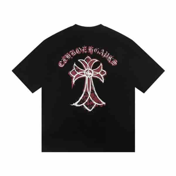 Chrome Hearts Black Minimalist Printed Cotton T-shirt AO60032039