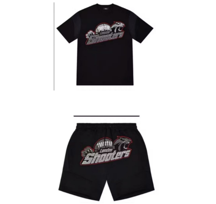 Trapstar Trapstar Short Sleeve Top Shorts High Street Fashion Pants AA10081041