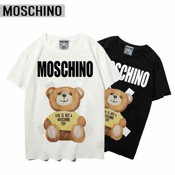 Moschino New Short Sleeved Teddy Bear T-shirt AO60099002