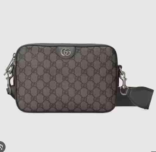 Gucci Simple Grey Diagonal Cross Bag BA85002054