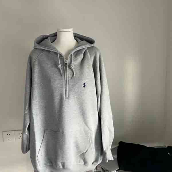 Ralph Lauren Polo Cotton Blend Jersey Hoodie AO98023016