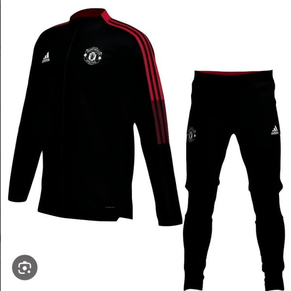 Manchester United Training Tracksuit-Black-Infants AA10009005