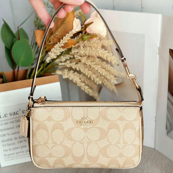 Coach Leather Chain Handbag BA55028004