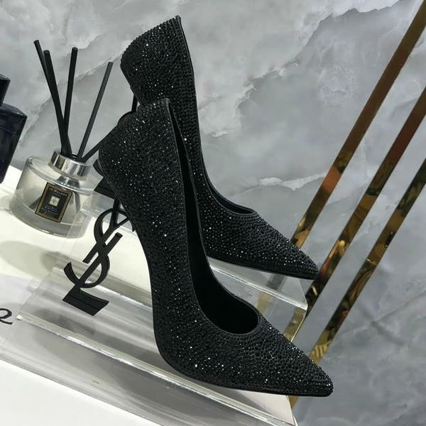 YSL Opyum Golden onion high heels CA58400021