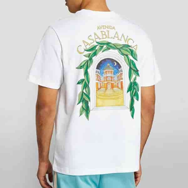 Casablanca T Shirt Men Women Fashion AO55046152