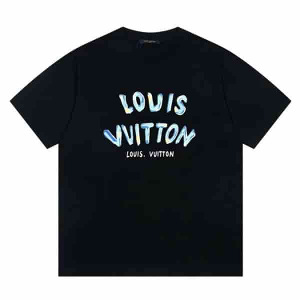 Louis Vuitton LV Black Logo T-shirt AO68045148