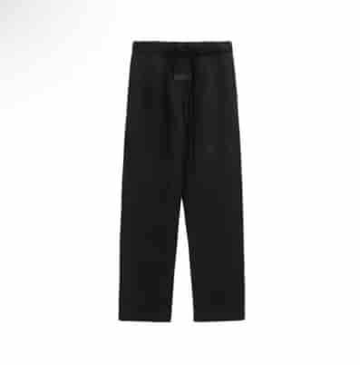 ESSENTIALS Simple Trousers In Solid Color AO85005172