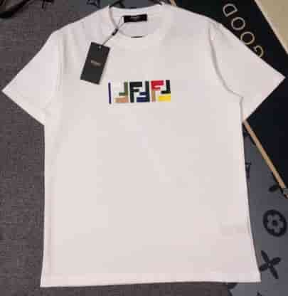 Fendi Monogram Print With Short Sleeves AO95031022