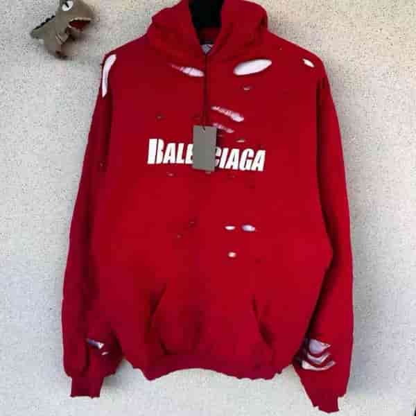 Balenciaga Hole-worn-out Sweatshirts AB18037073