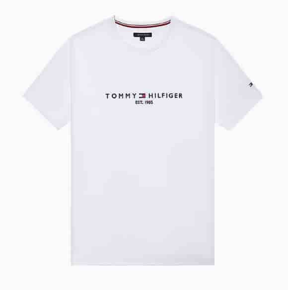 Tommy Hilfiger American Round Neck Short Sleeved Shirt AO65100002