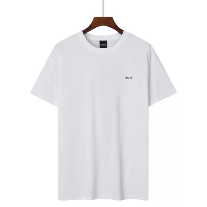 HUGO BOSS Casual Round Neck Short Sleeved Shirt A065074016