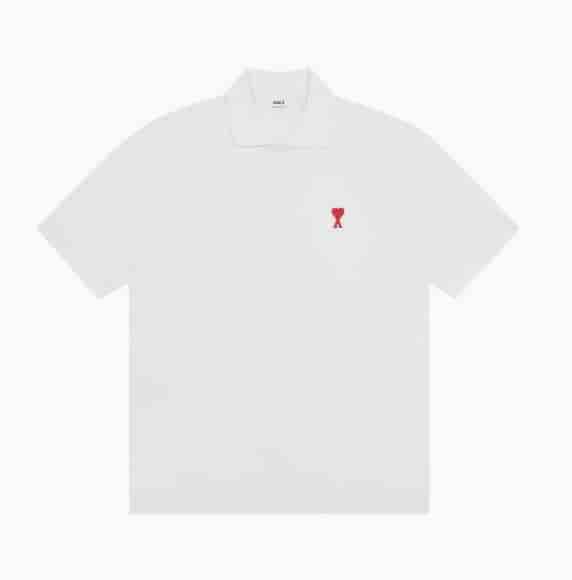 Ami Paris Love Embroidered Short Sleeve AO65001015