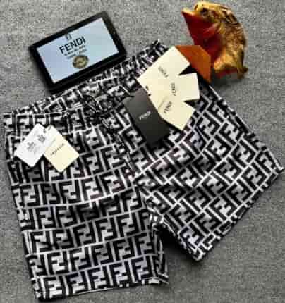 Fendi Trendy Print Shorts AO75031026